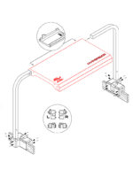 Skylight Hyperbar - držák na okraj akvária