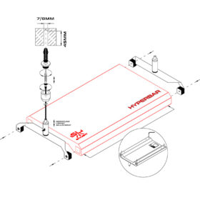 Skylight Hyperbar - závesná súprava