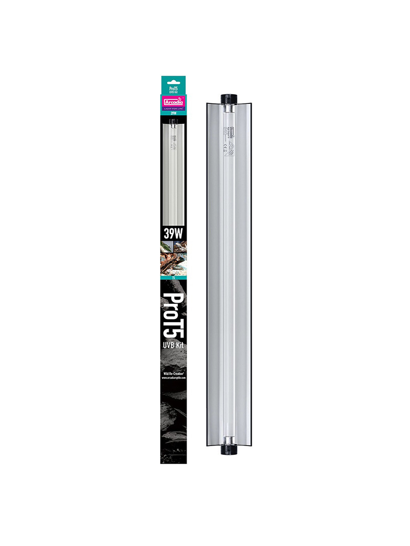 Reptile Systems ECO T5 Unit Zone 3 – 39W 870mm UVB Lighting Kit For Vivariums