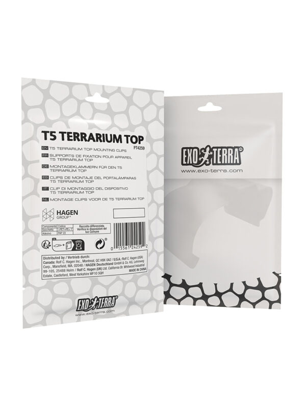 Exo Terra T5 Terrarium Top uchwyty montazowe