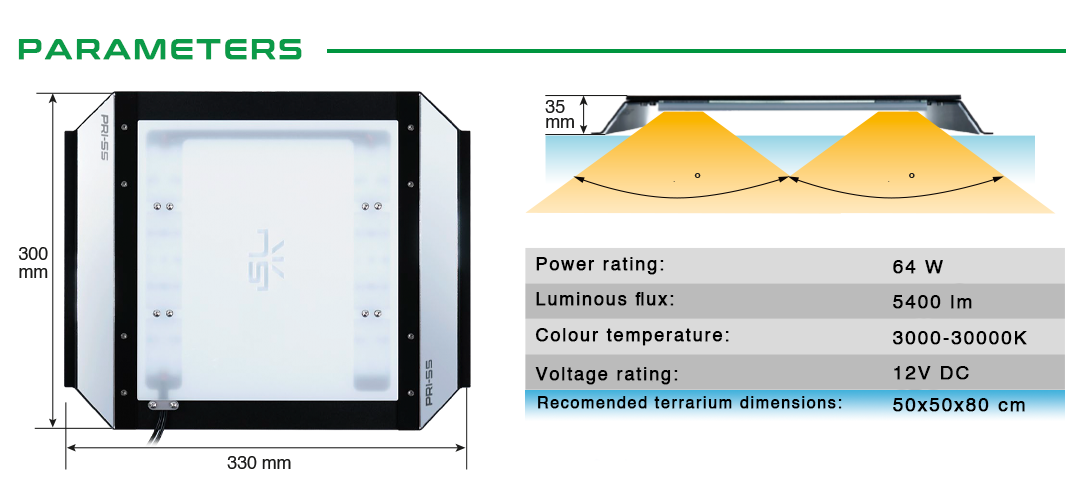 SKYLIGHT PRI-55 advantages